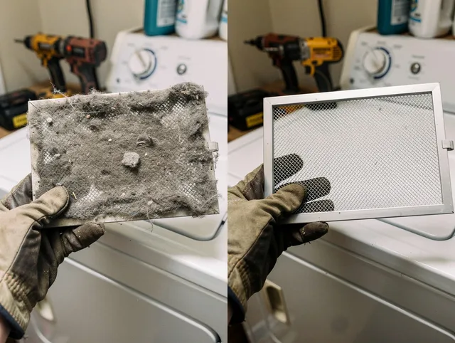 Professional lint trap cleaning by Marina del Rey Dryer Vent Cleaning in Marina del Rey